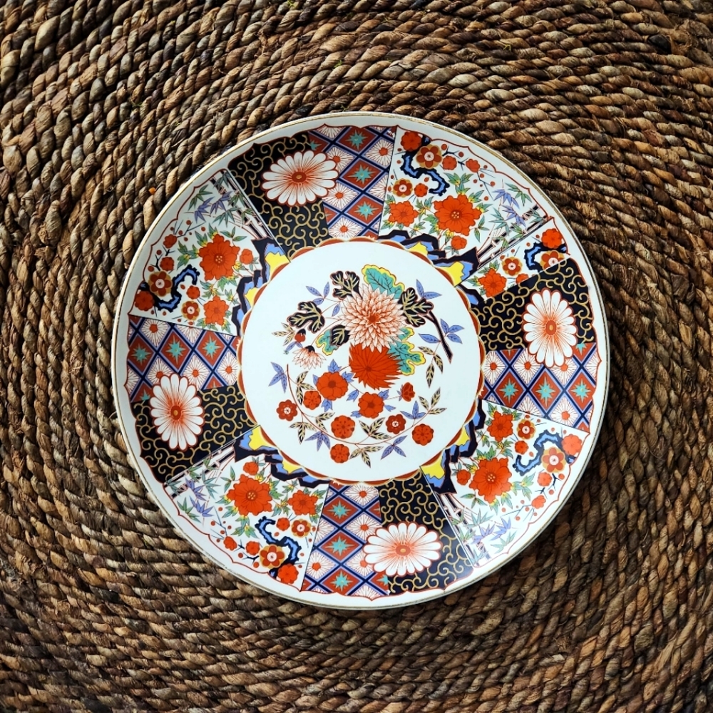 Vintage MCM Japanese Serving Platter